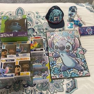 Stitch funko pops and others